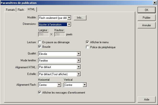 Option HTML