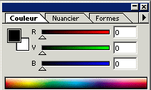 Palette couleur
