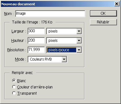 Proprit des nouveaux documents 