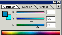 Couleur de l'eau